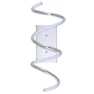 Scribble 7" Modern Metal Integrated LED Vanity Light Sconce - JONATHAN Y